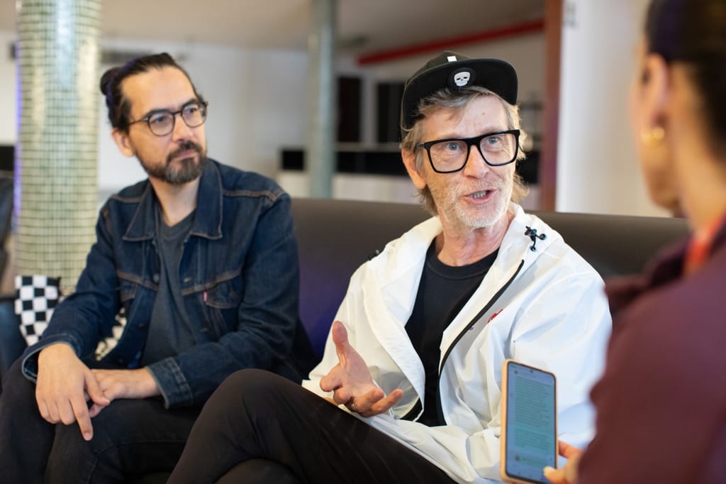 Entrevista com o ator Paulo André, do Grupo Galpão, durante o FILO 2026